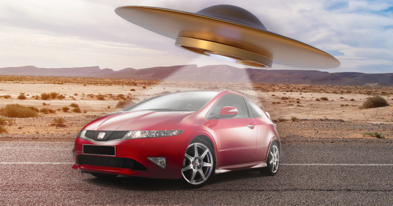 Honda Civic 8th generation UFO