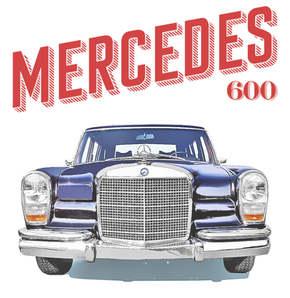 Mercedes 600 W100 Hupe, Fanfare, Neuwertige Hupe, Druckluft…